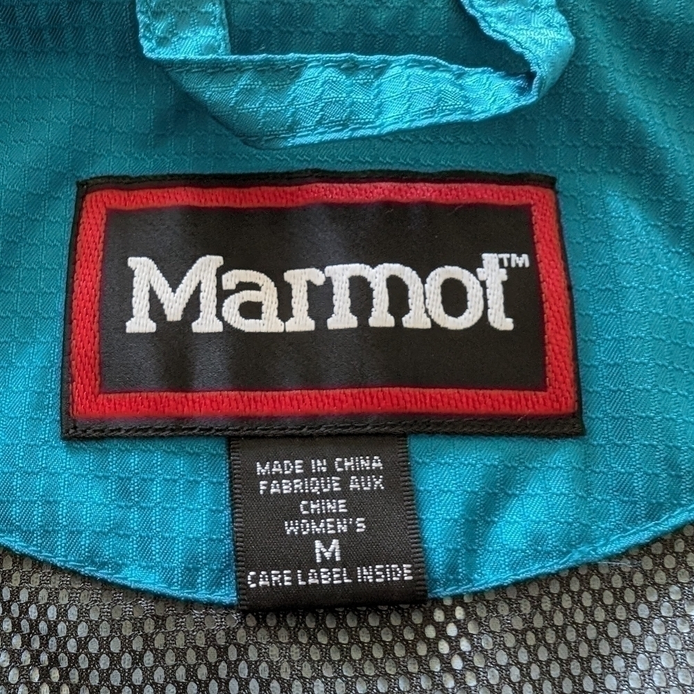Marmot Activent Windbreaker Full Zip Blue Women's Medium - Picture 6 of 11